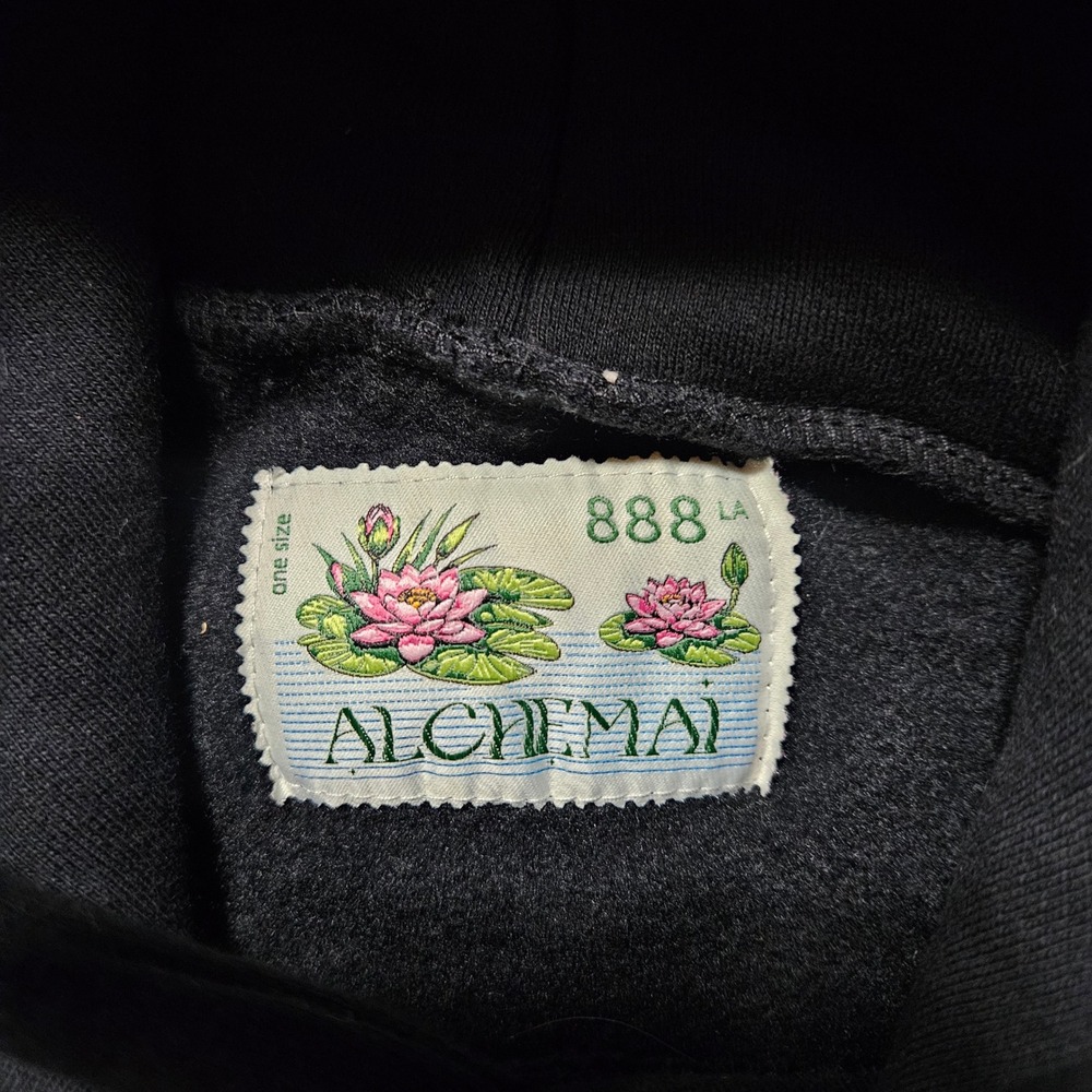 Alchemai Your Fear Of Looking Stupid Is Holding You Back Hoodie Black One Size - Picture 4 of 6